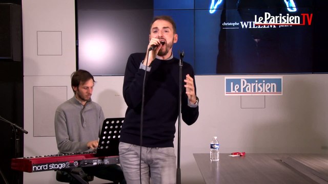 Christophe Willem en live au Parisien : l'Eté en hiver