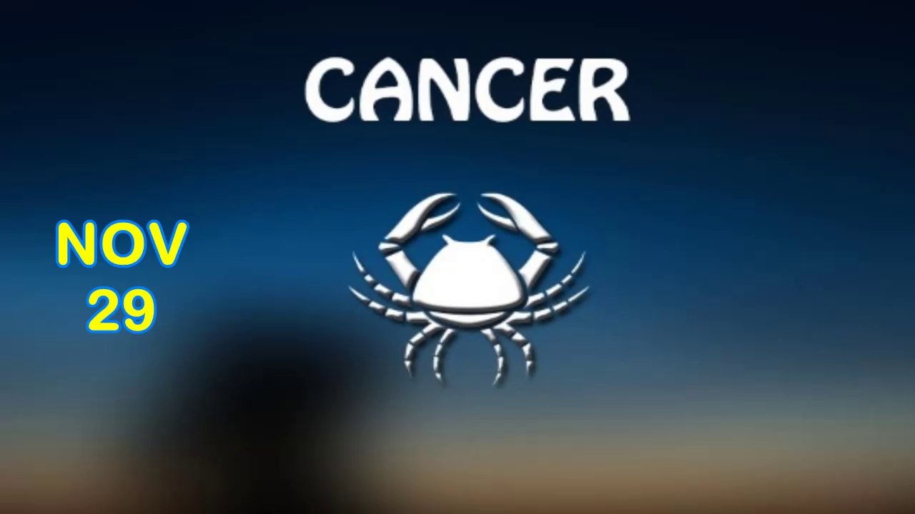 Cancer Daily Horoscope November 29, 2014