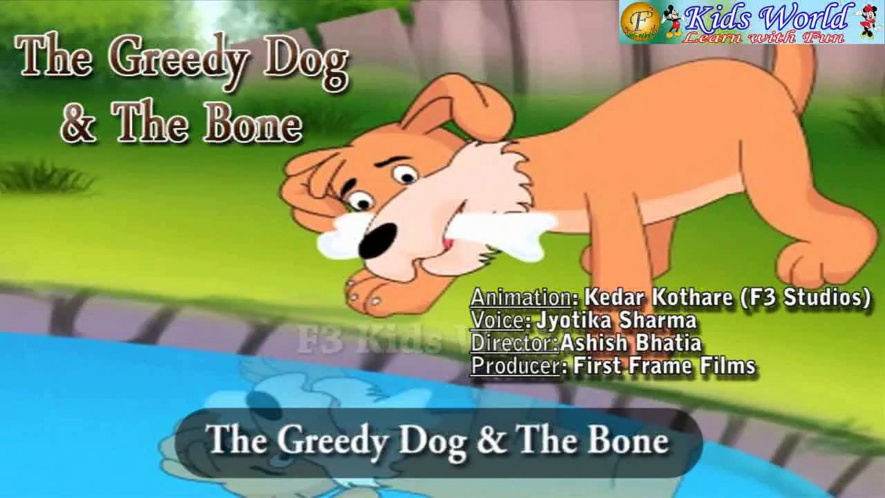 the greedy dog and the bone