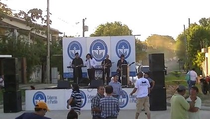 Inauguracion del Pvimento Calle Blas Parera