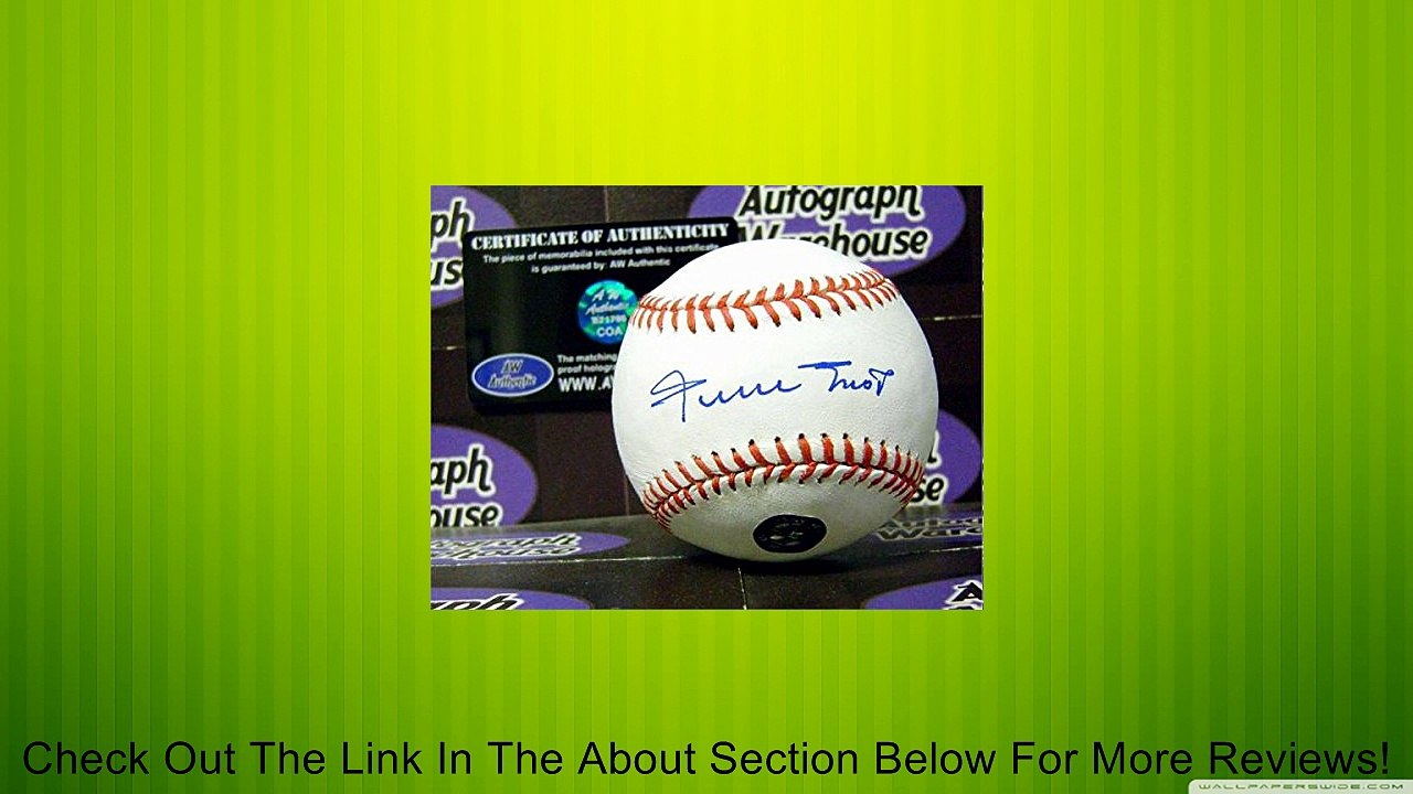 Willie Mays autographed Baseball (Willie Mays Authentication Hologram) Review