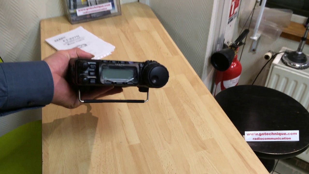 FT857D YAESU HF VHF UHF Presentation Go Technique