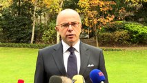 Intempéries dans le sud-est de la France : conférence de presse de Bernard Cazeneuve