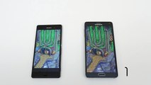 Sony Xperia Z3 vs Samsung Galaxy Note 4 - Speed Test (4K)