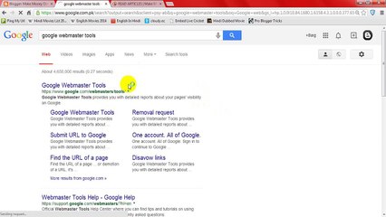 How To Submit Website In Google Webmaster Tool.