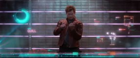 Gardiens de la galaxie, doigt d'honneur de Chris Pratt