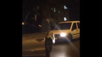 Surprise pendant un road rage ! a voir