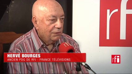 Hervé Bourges, ancien PDG de RFI & France Télévisions, dans le Débat du jour avec Nathalie Amar