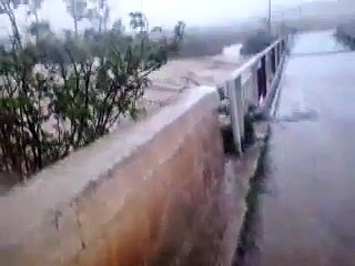 innondation pont aourir taghazout 2014