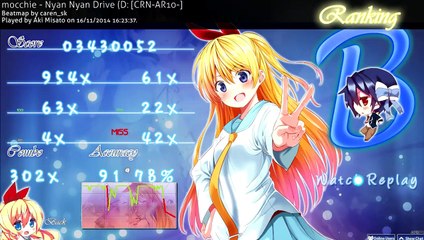 Osu! Mocchie   Nyan Nyan Drive  [CRN AR10]