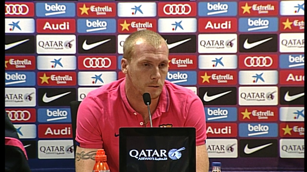 Mathieu fait un bilan de ses premiers mois au FC Barcelone