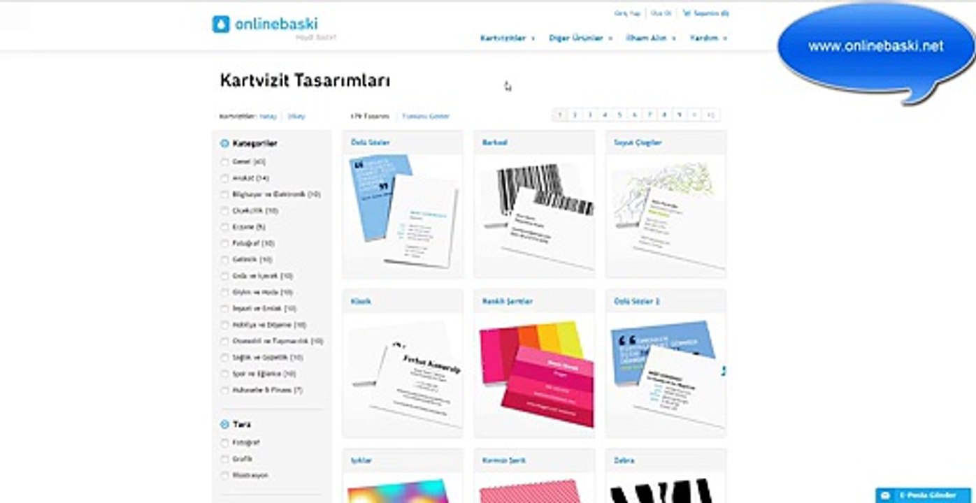 Kartvizit Tasarımları