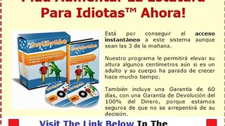 Aumentar La Estatura Para Idiotas Shocking Review Bonus + Discount