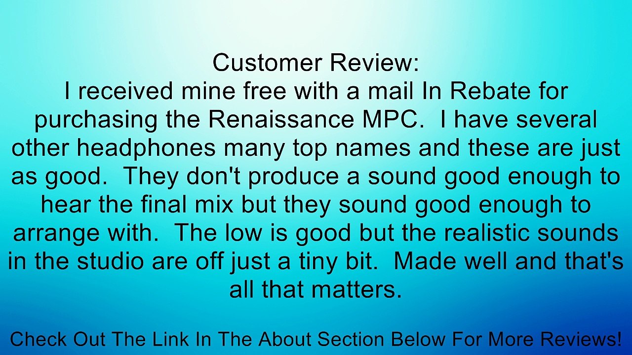 Akai Professional MPC Headphones Review