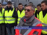 Studenti iz Beograda, Niša i Bora na gradilištu nove topionice, 28. novembar 2014. (RTV Bor)
