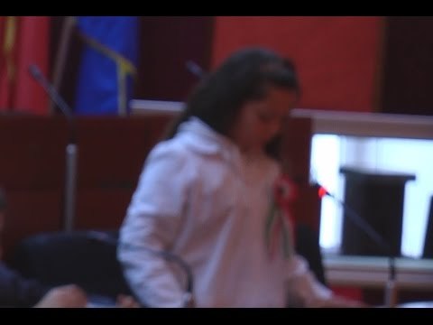 Napoli - Gli alunni dell’Ic ‘Imbriani – de’ Liguori’ in Consiglio Comunale (28.11.14)