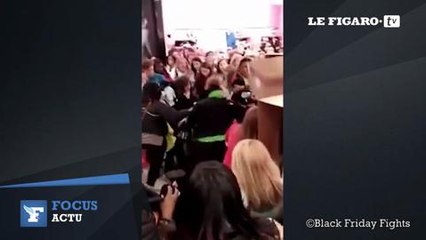 Black Friday : scènes d'hystérie aux États-Unis