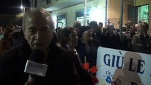 Casapesenna (CE) - Fiaccolata di solidarietà per il sindaco De Rosa (27.11.14)