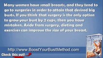 Boost Your Bust - How to increase your Breast Size - DYI