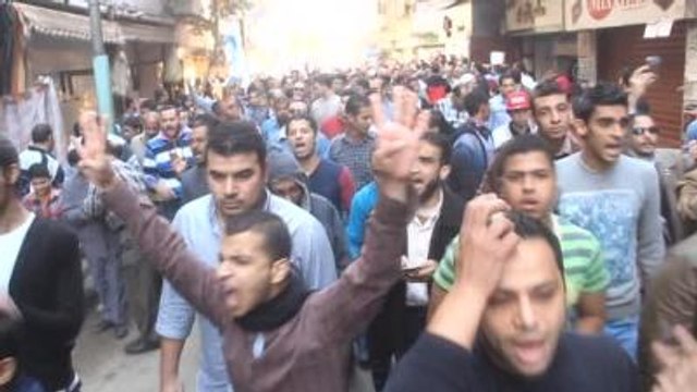 Matariye Semtinde Darbe Karşıtı Gösterisi