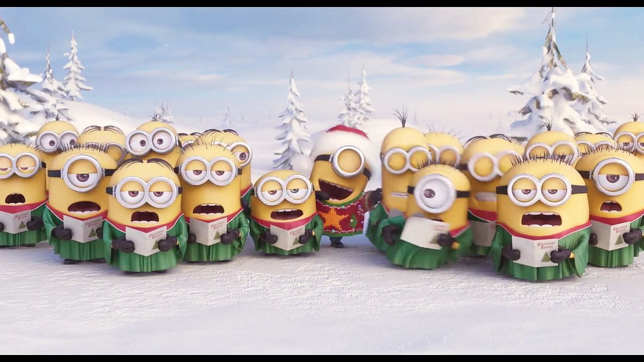 Les minions nous chantent un Joyeux Noël !