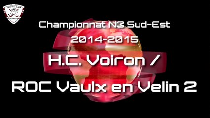 Rink-Hockey Nationale 3 - 2014/2015 - Voiron / Vaulx en Velin 2