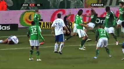 12 février 2011: l'OL gifle St-Etienne à Geoffroy Guichard