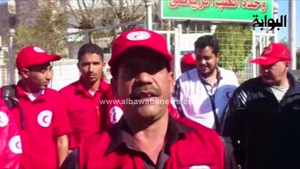 طوارىء الهلال الأحمر تجوب شوارع قنا تحسباً لوقوع أعمال عنف