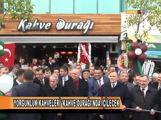 YORGUNLUK KAHVELERİ 'KAHVE DURAĞI'NDA İÇİLECEK