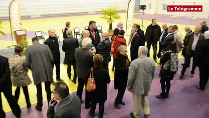 Loudéac. Le Palais des sports inauguré par David Douillet