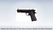 Red Jacket 1911 Airsoft Pistol with BBs, Black Review