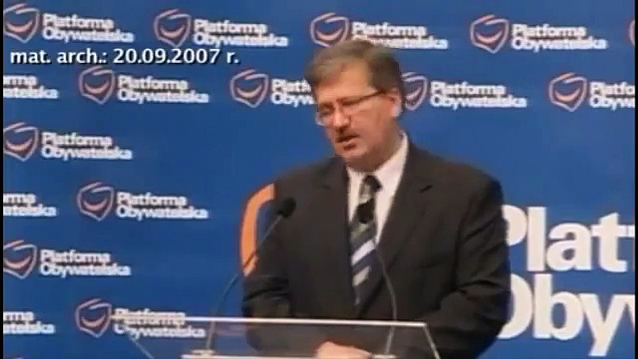 Bronisław Komorowski o obserwatorach OBWE w Polsce