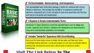 All the truth about Introduction To Basic Electronics Bonus + Discount