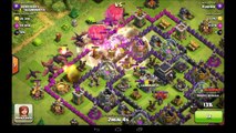 Clash of clans fr CARNAGE attaque full air 10 Dragons