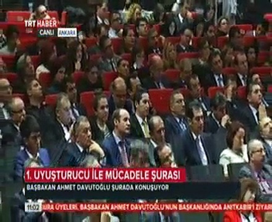 Sayın Prof.Dr.Ahmet DAVUTOĞLU'nun 1. Uyuşturucu ile Mücadele Şûrası Konuşması