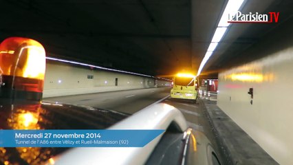 Accident en tunnel, adoptez les bons réflexes