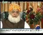 JUI-F Chief Maulana Fazlur-Rehman Exclusive interview Jirga on Geo News 16 November 2014