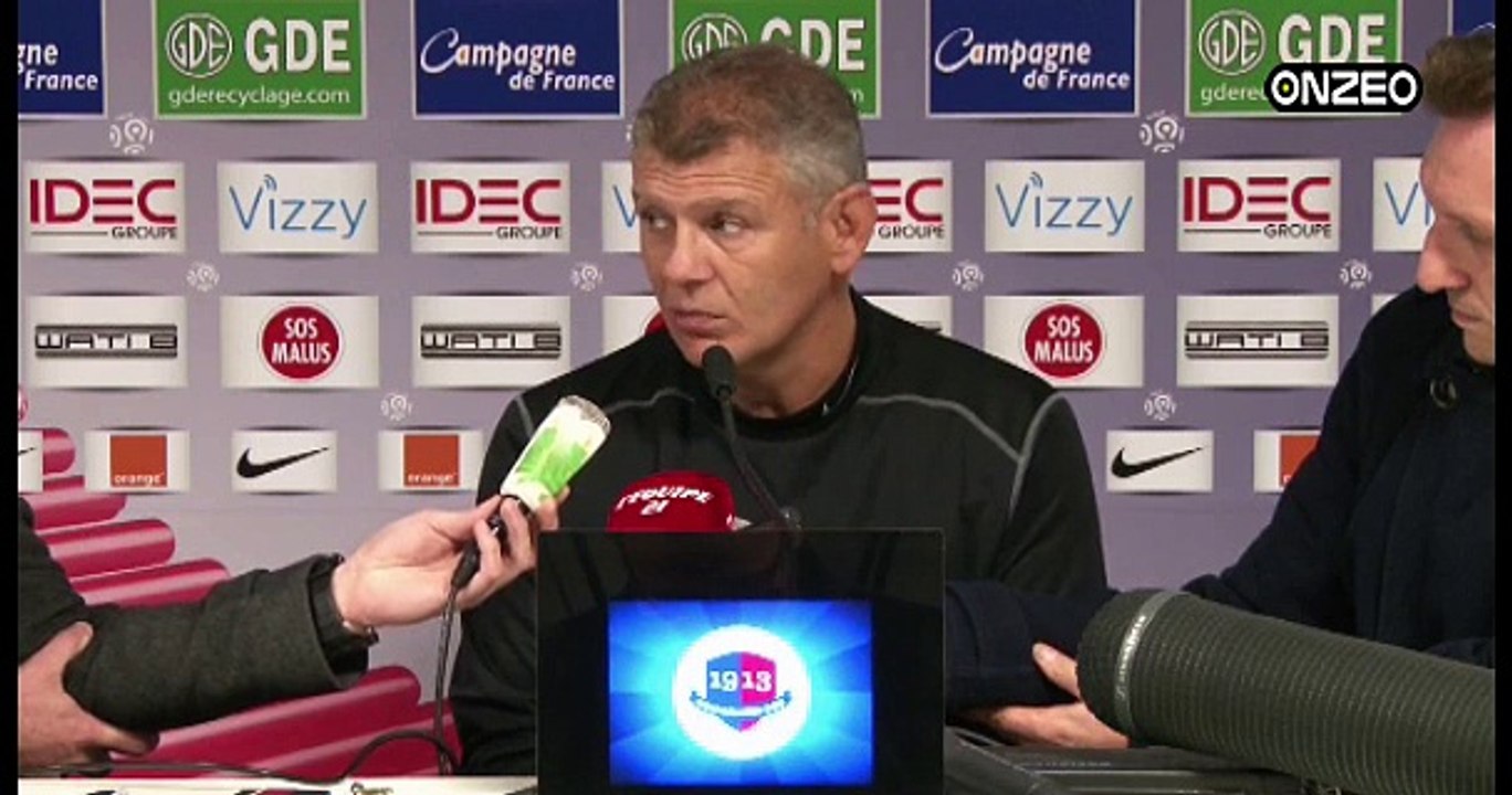 POINT PRESSE : AVANT CAEN - MONTPELLIER