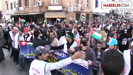 Tunus'ta Filistin Halkına Destek Gösterisi Düzenlendi