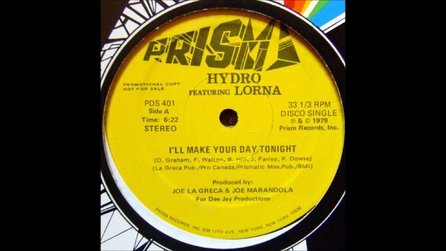 Hydro Feat. Lorna - I'll Make Your Day Tonight (1979)