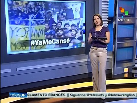 México: estudiantes de la UNAM piden respetar derechos humanos