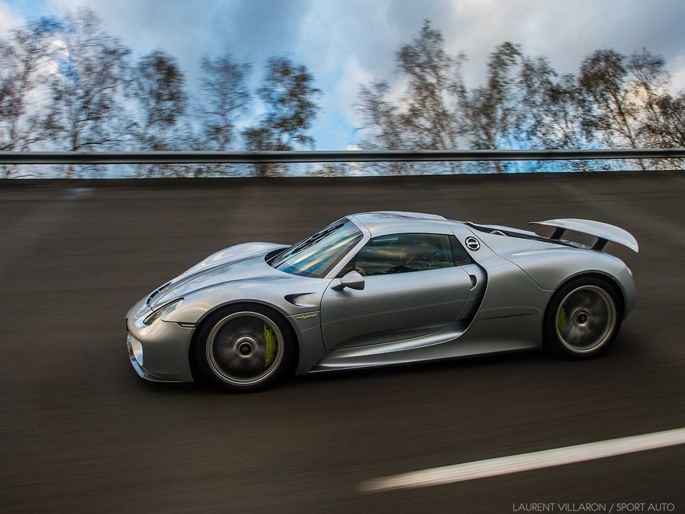 Porsche 918 Spyder : une séance de mesures épique