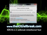HowTo Jailbreak iOS 8.1.1 iPhone iPad iPod Final Releases, iphone 6, iPhone 3GS, iPad 3