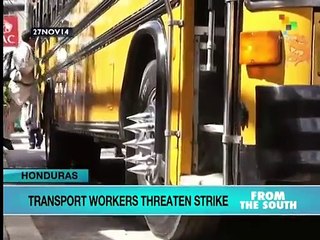 Honduras' Security Minister announces public transport safety plan