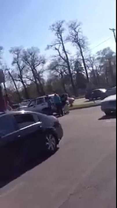 Black Friday Parking Spot Fight Police Turn Up!!! Walmart 11-28-2014