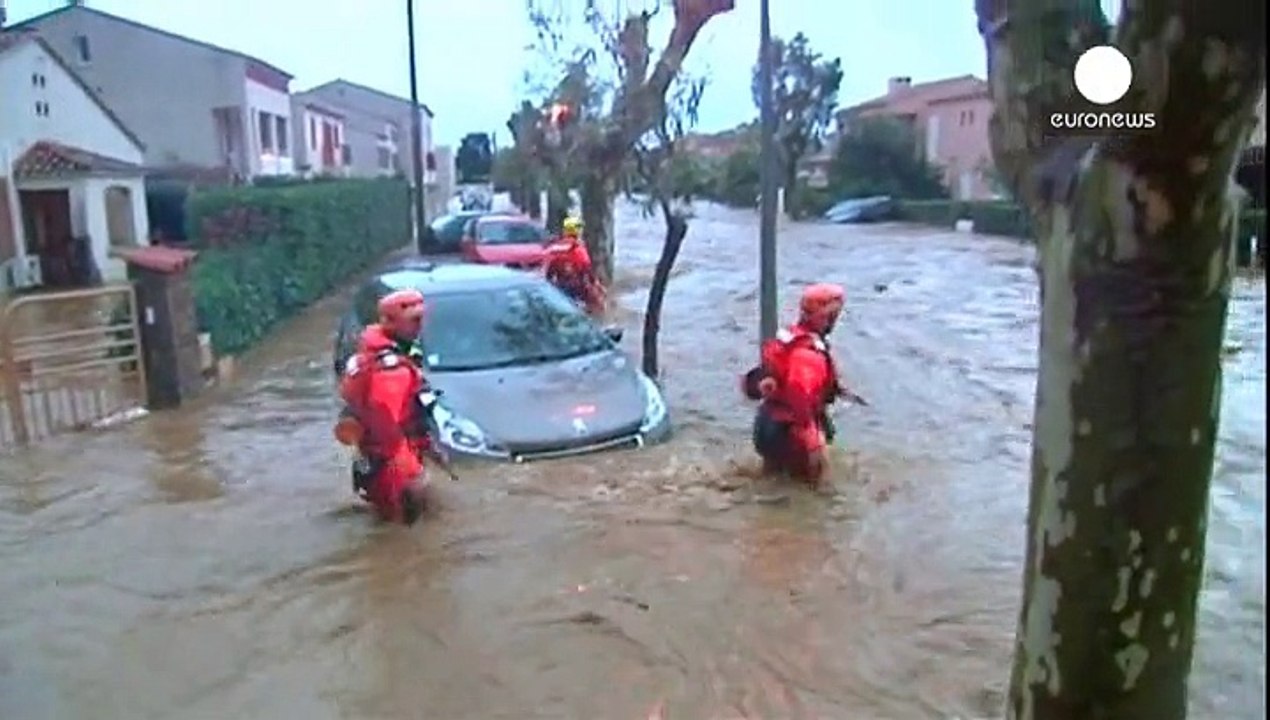 Schwere Unwetter in Südfrankreich: Mindestens vier Tote
