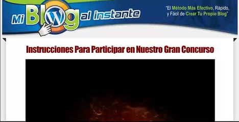Contest Mi Blog Al Instante