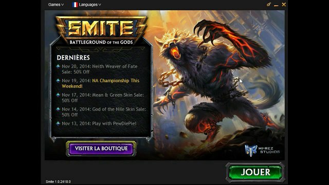 SMITE Presentation Rapide du MOBA et tuto