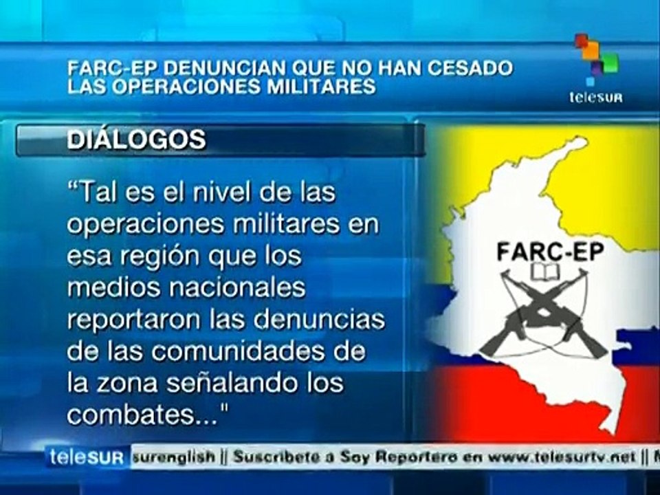 Colombia Denuncian Farc Ep Operativos Militares En Chocó Vídeo Dailymotion 5029