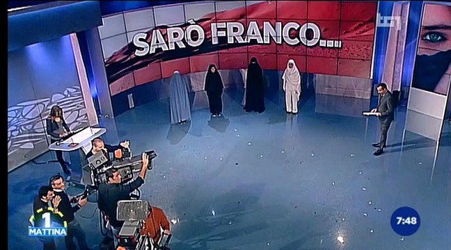 Franco Di Mare in 'Sarò franco: la questione del velo' su Raiuno